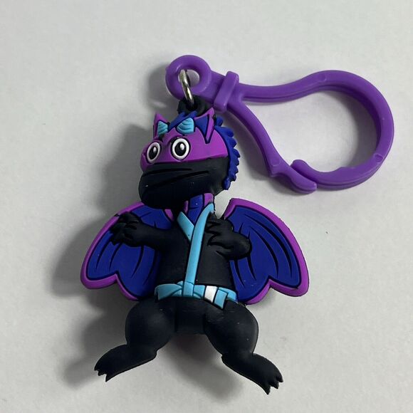 Breeze Dragon American Heart Keychain - Picture 1 of 3